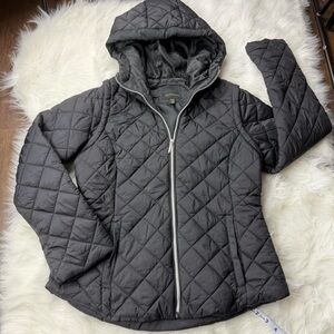 Weatherproof Black Quilter Coat
